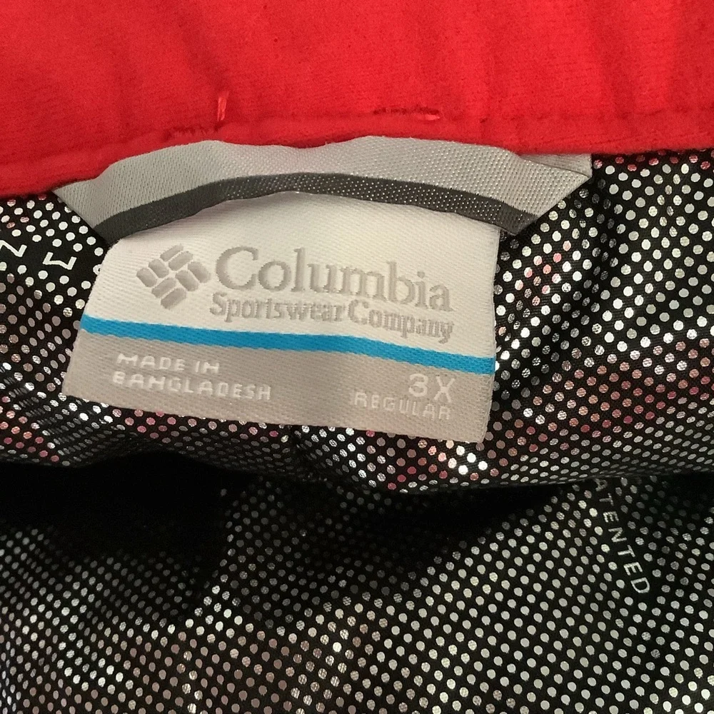 Columbia Men's Bugaboo IV Pant, Mountain Red sz 3X Big‎ BNWT